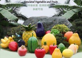 水果雕塑-農(nóng)場(chǎng)景觀仿真水果玻璃鋼模型擺件園區(qū)裝飾