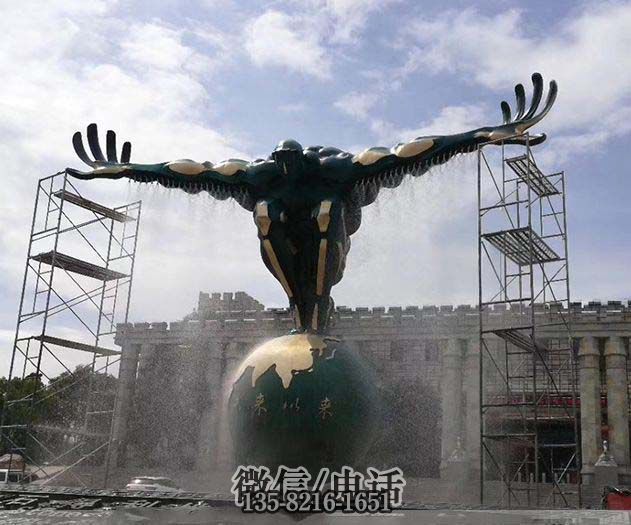景觀雕塑實拍圖