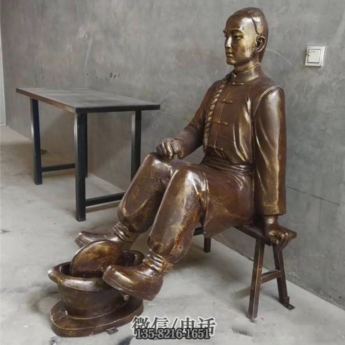 人物雕塑實拍圖