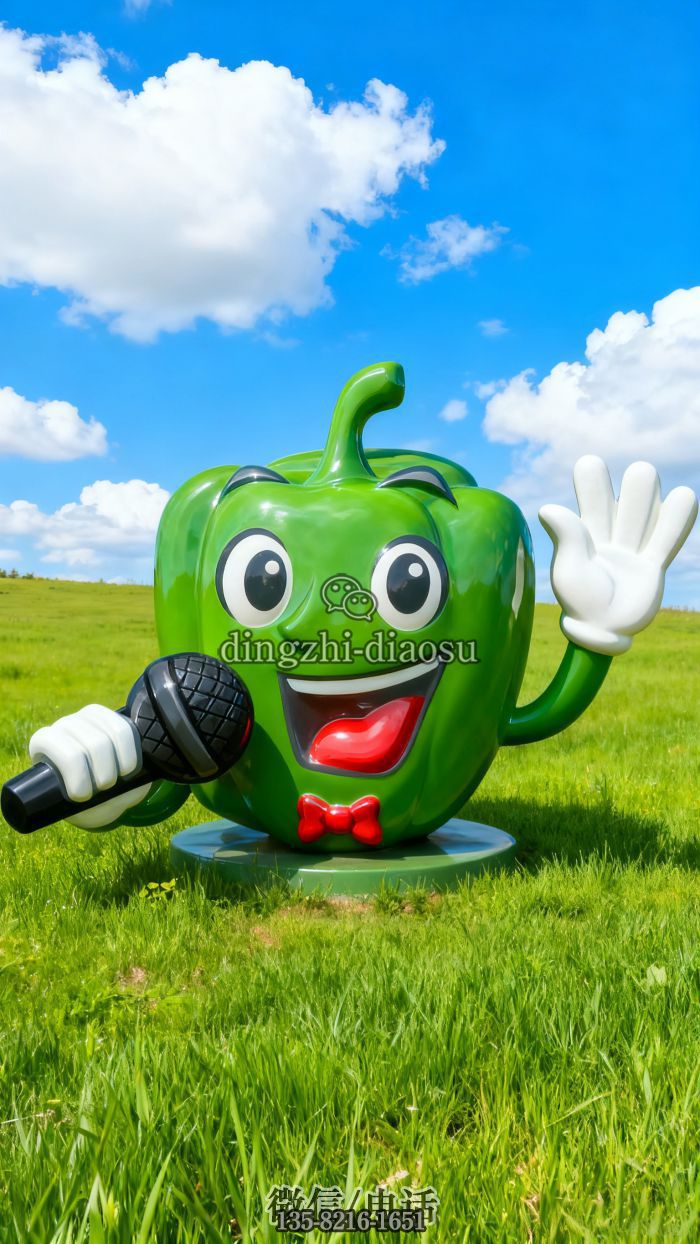 創(chuàng)意青椒雕塑：為空間增添別樣生機