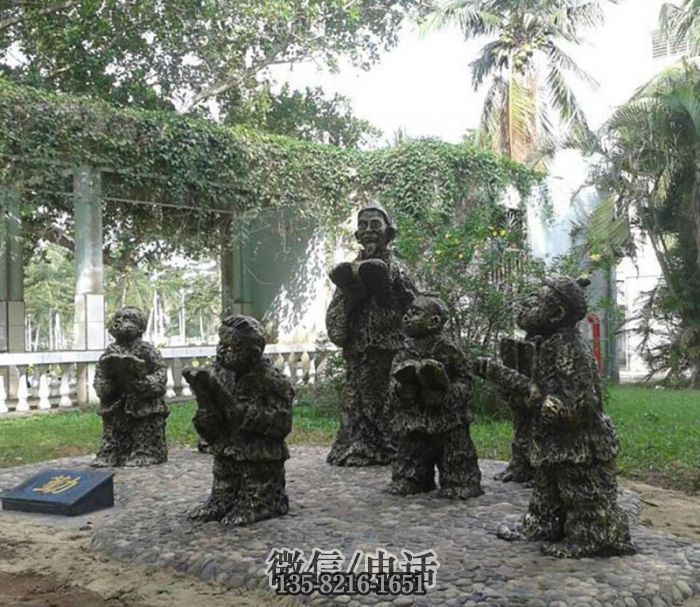 人物雕塑實拍圖