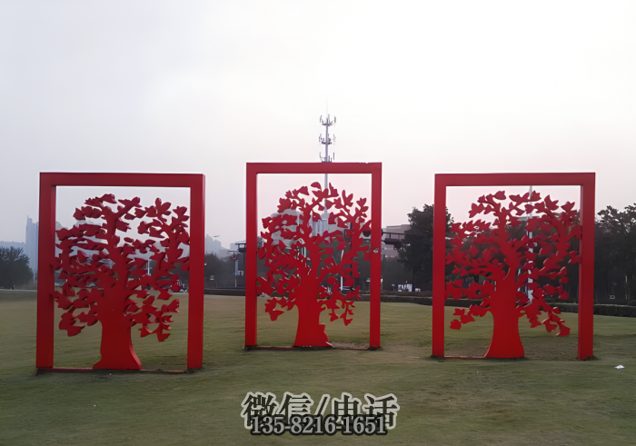 植物雕塑實拍圖