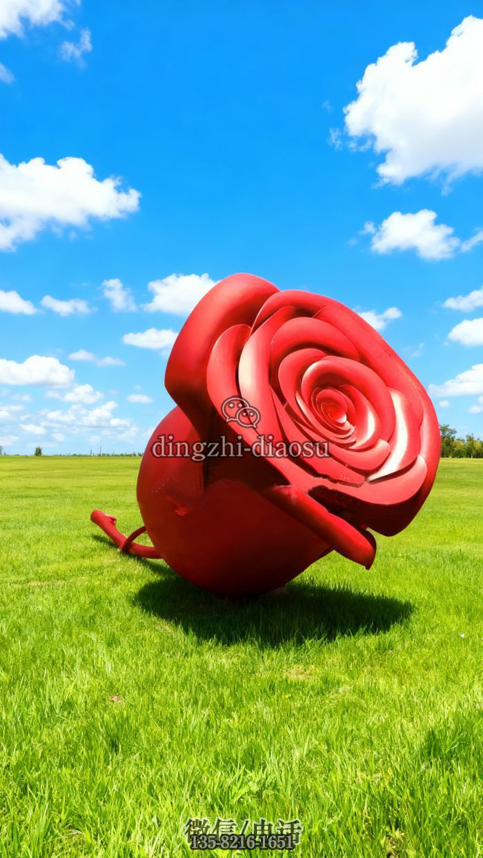 玫瑰雕塑