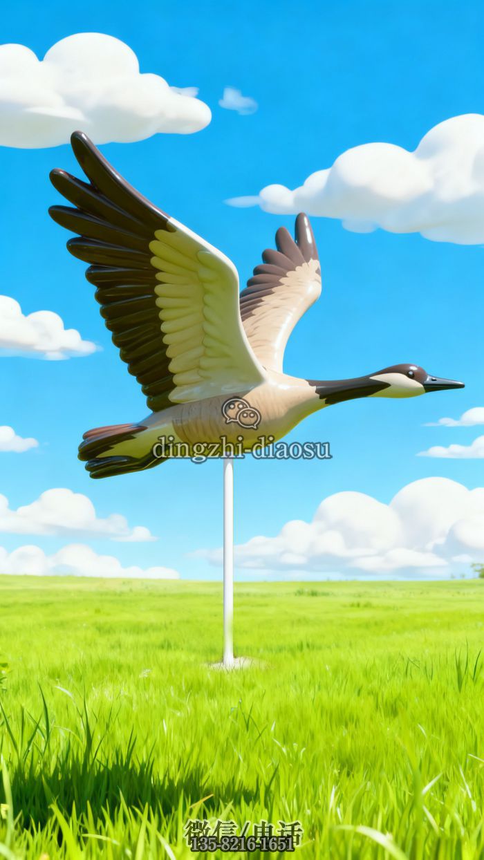 大雁雕塑