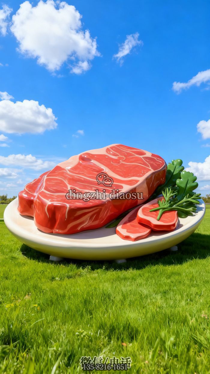 牛排雕塑