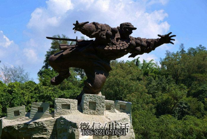 人物雕塑實拍圖