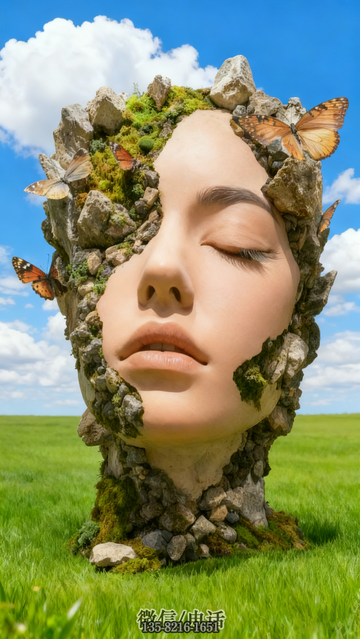 美容美發雕塑