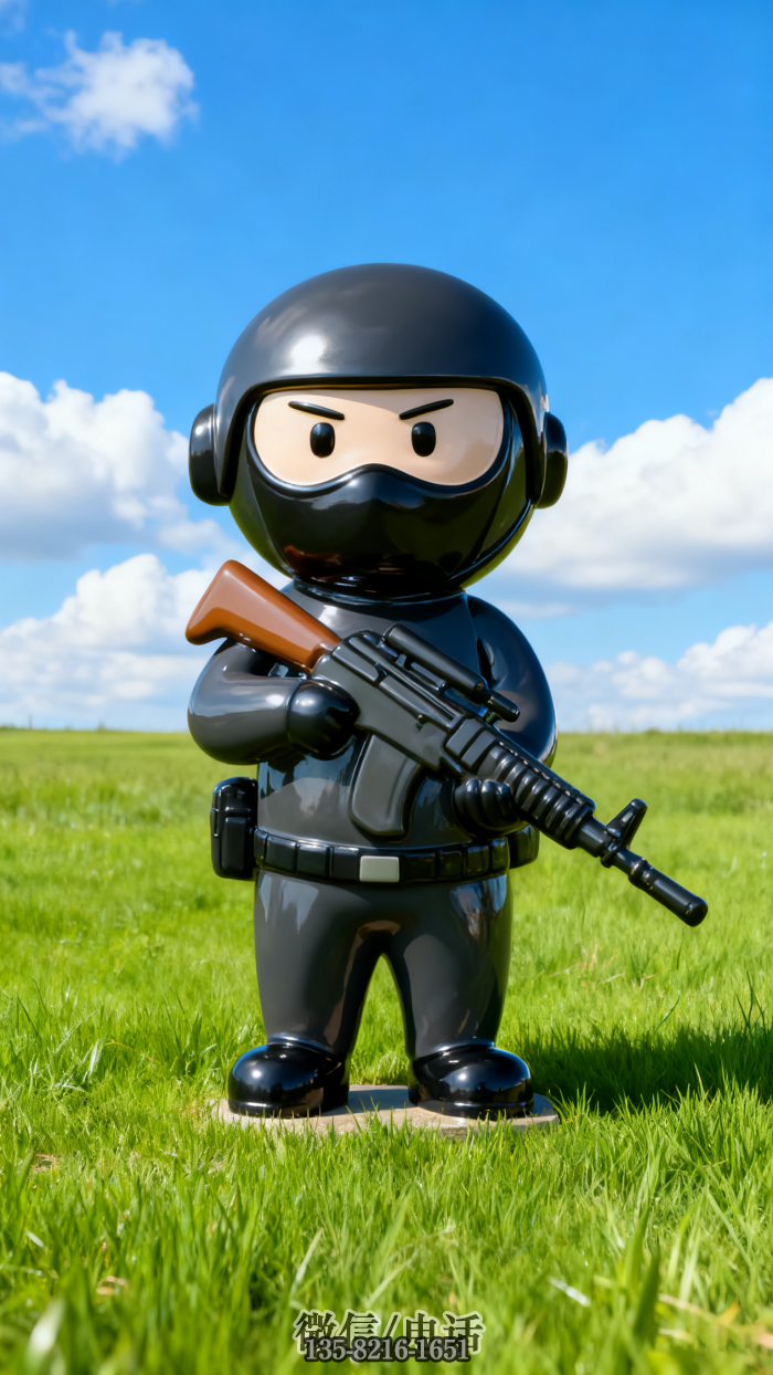 特警雕塑 特警雕塑
