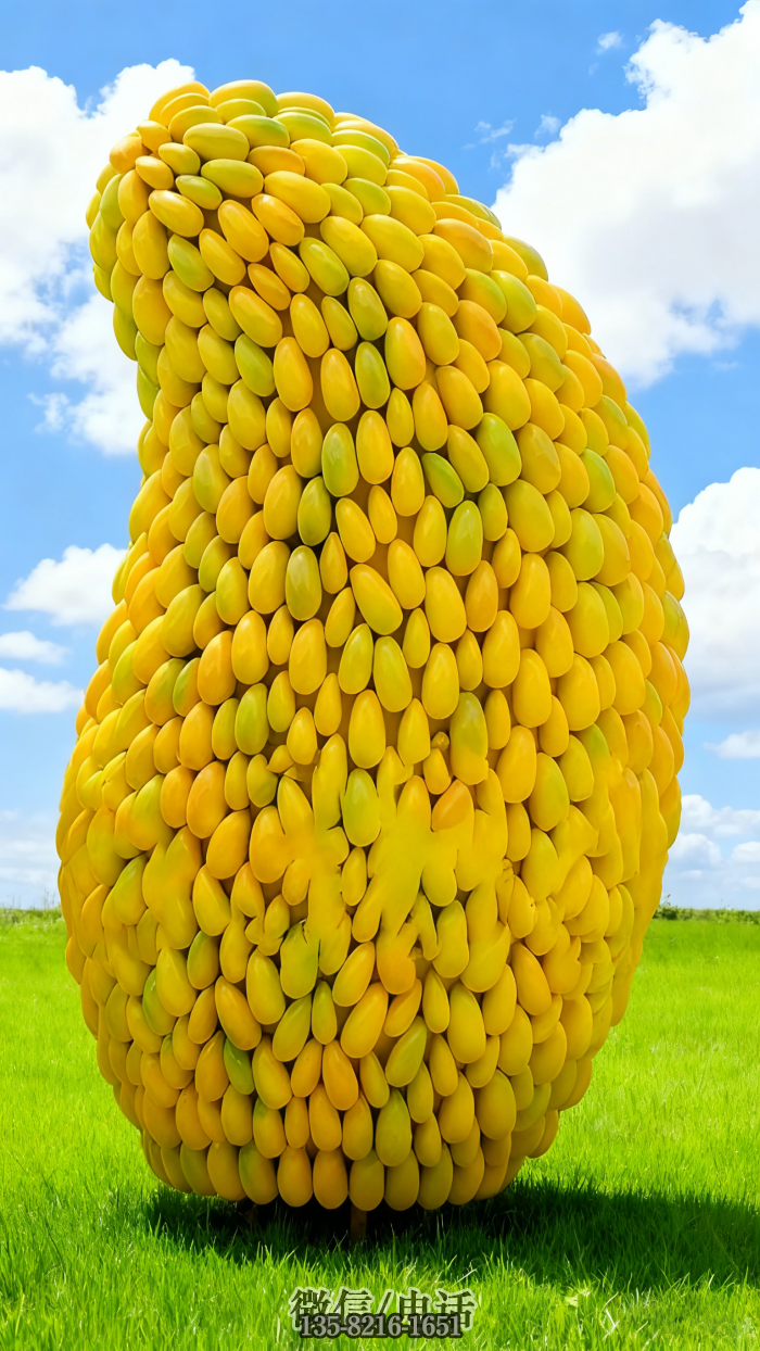 泡沫芒果雕塑