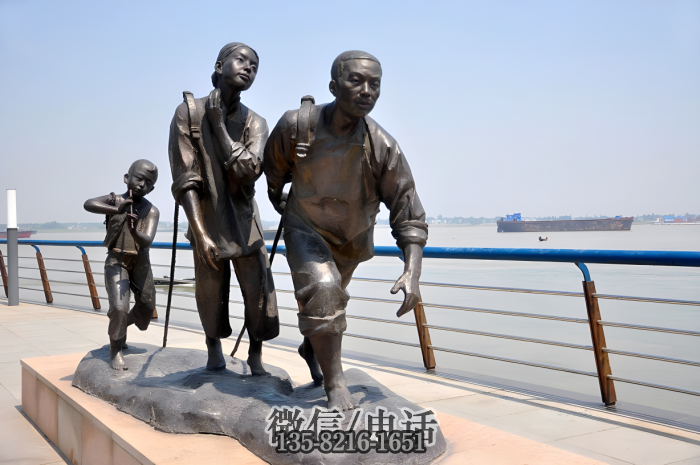 人物雕塑實拍圖