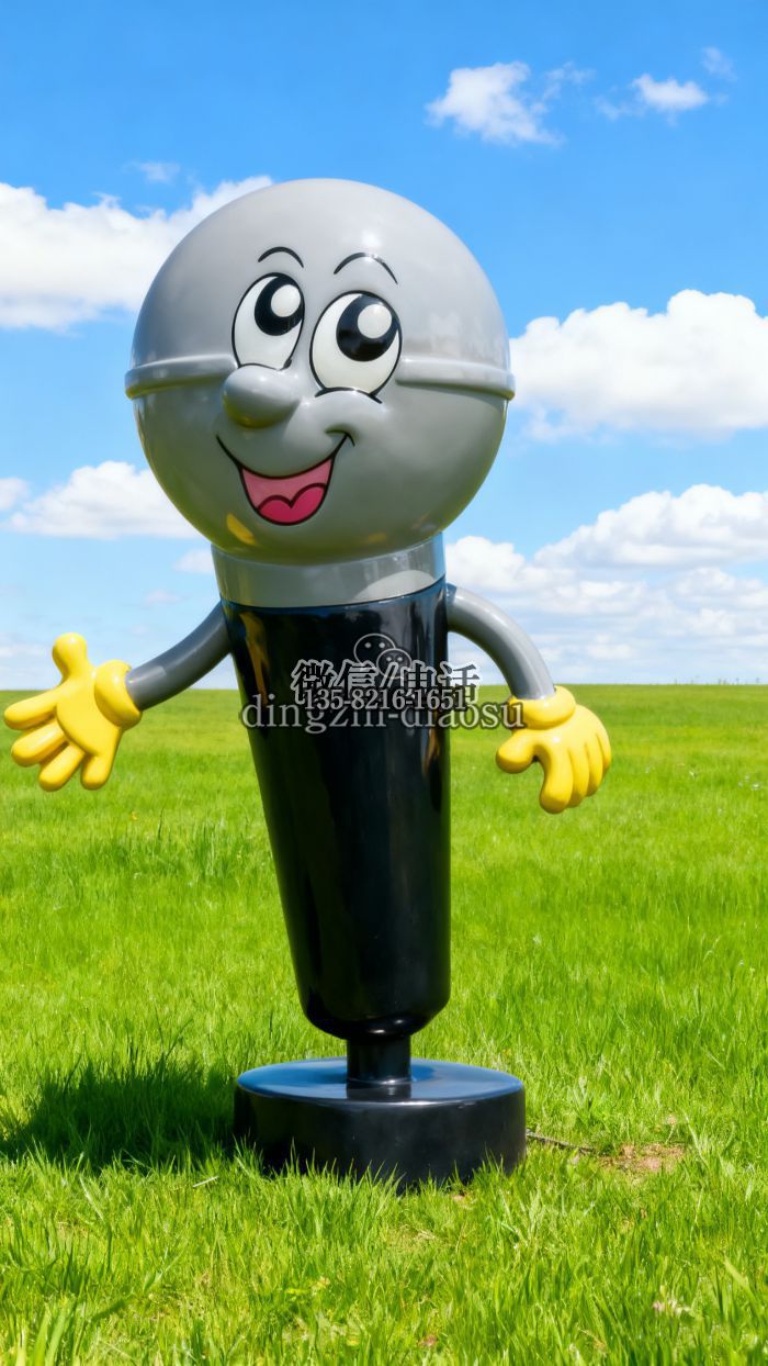 麥克風 話筒雕塑