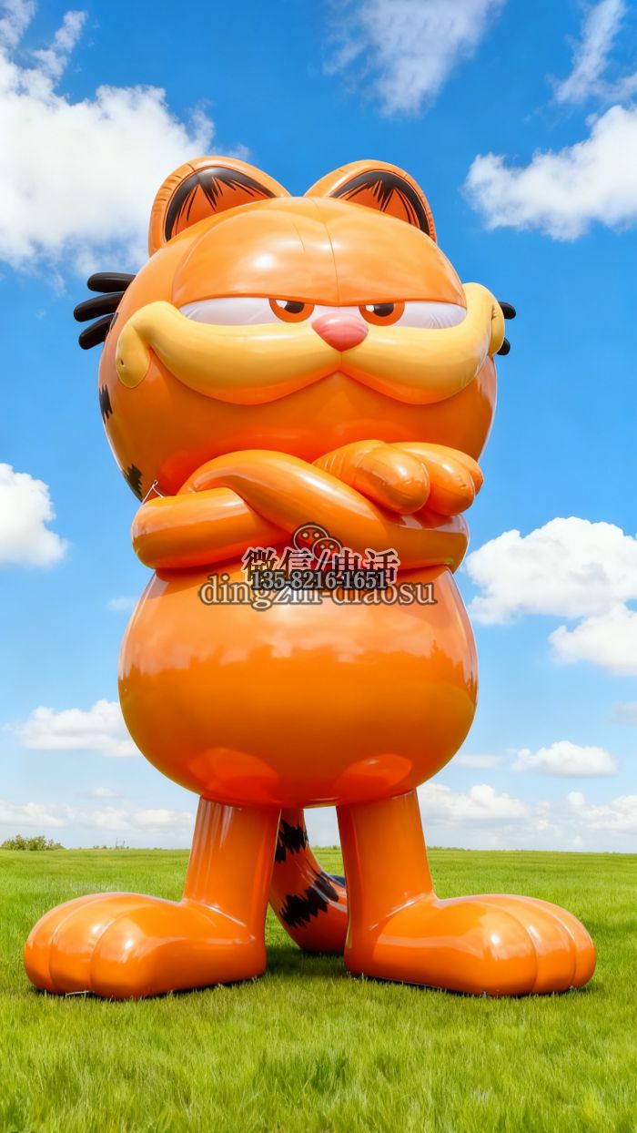 加菲貓雕塑